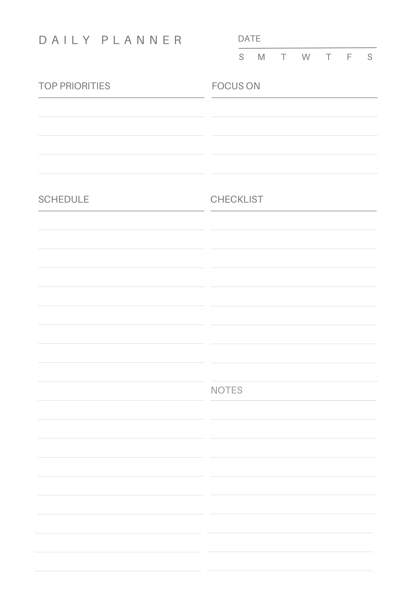 'Cloud' Planner
