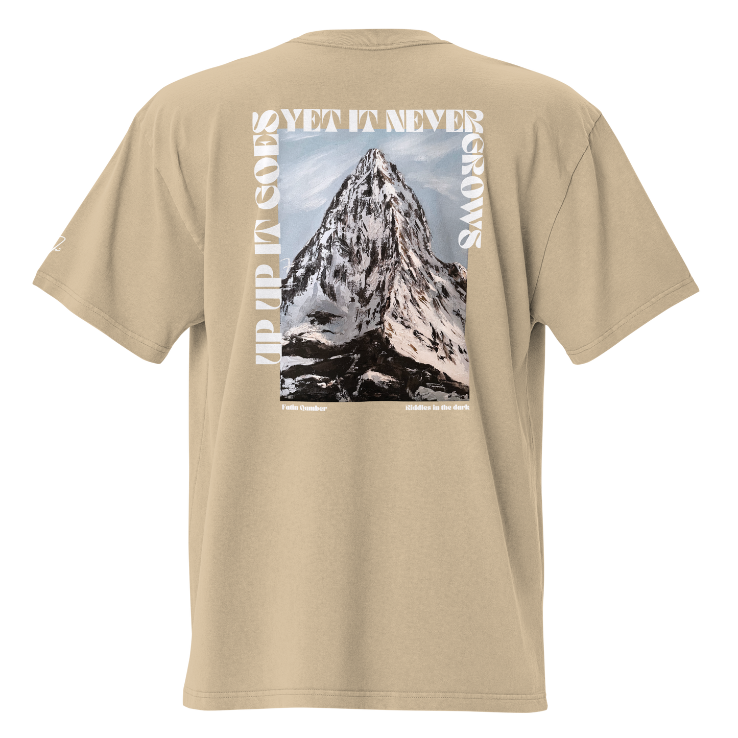 Oversized Mountain Riddle Shirt